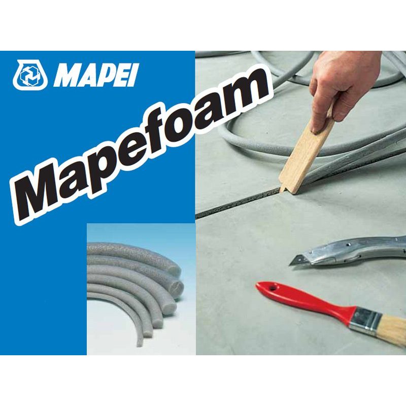 MAPEFOAM, уплотн. п/э шнур д/предварительного заполнения глубоких швов, сечение 6 мм, 550 м