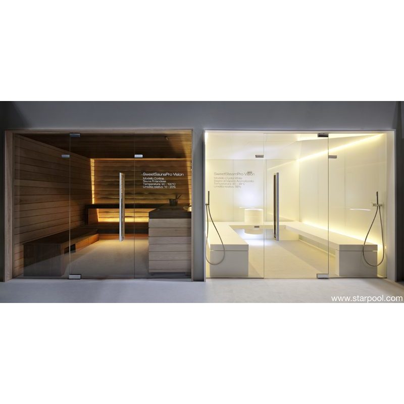 Sweet Sauna Pro Luxury, 285x285, 12,5 кВт, Vision