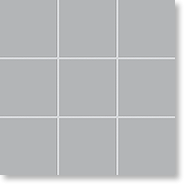 Керамическая мозаика, New York, Мetropolitan-Grey matt, 102x102x6,5 мм, серый