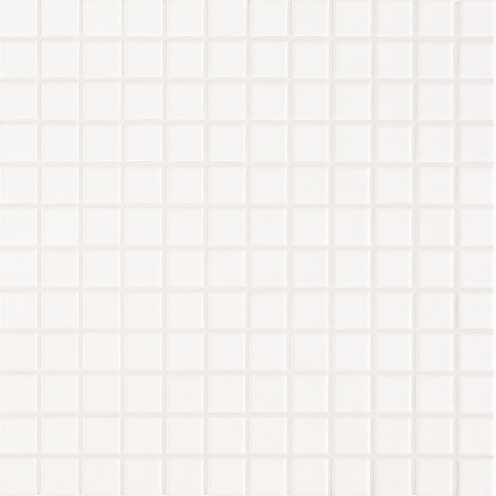 Мозаика серия Fresh 2,4 x 2,4 см Snow white glossy (глазурованная)
