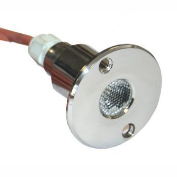 Светодиодный прожектор, 1 Вт, красный (AISI 316)