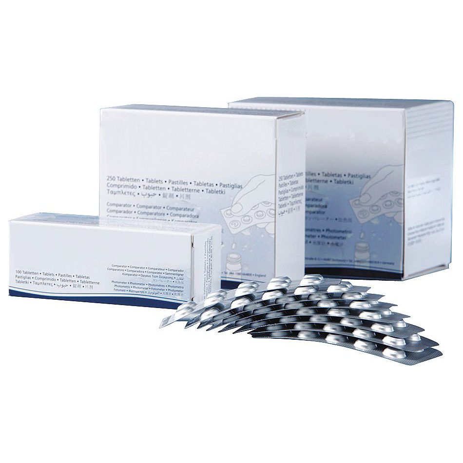 Таблетки для фотометров HYDROGENPEROXIDE LR (анализ: пероксид водорода), 10 шт.