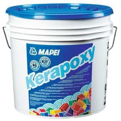 KERAPOXY №111 светло-серый, 2-х компонентный герметик кислотостойкий, 5 кг