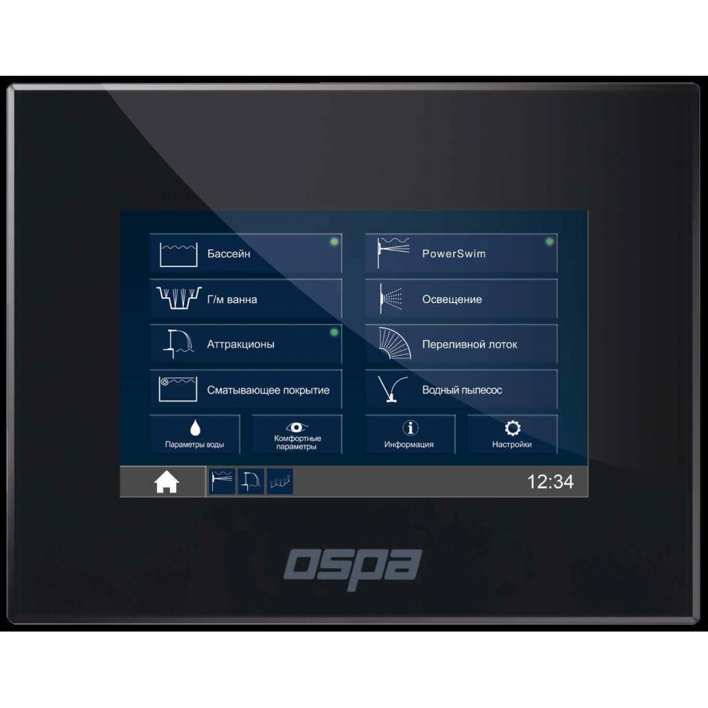 Монитор управления BlueControl Master Pilot IV Web 7", черный