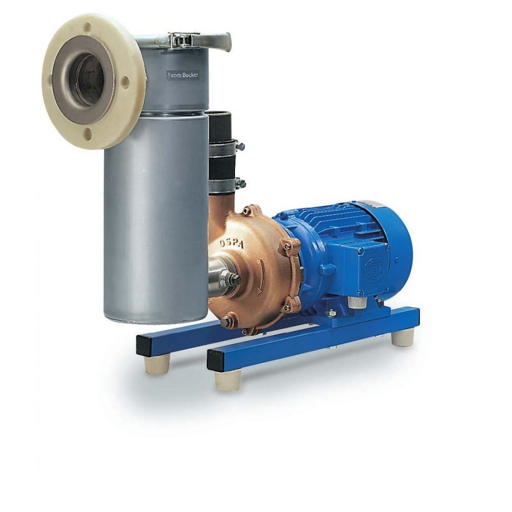 Насос Ospa 10, бронза с префильтром из нерж. ст., 0,75 кВт, 380 В