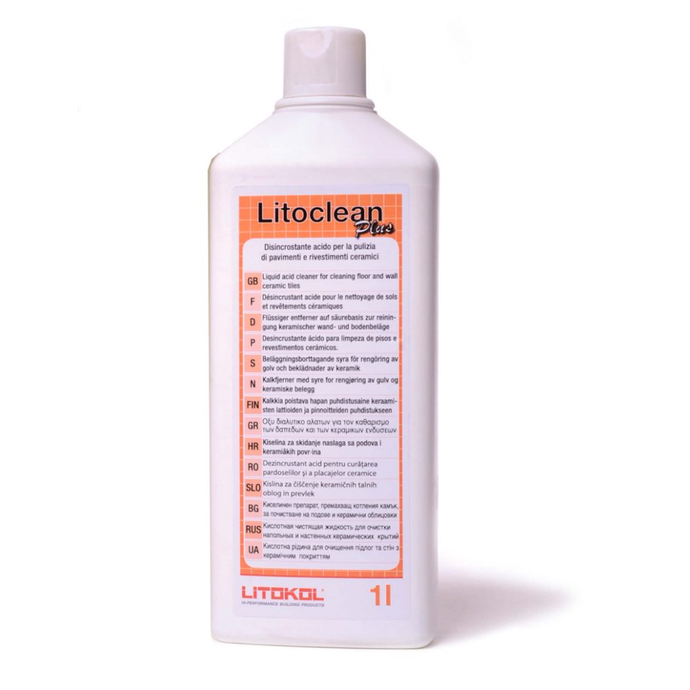 Кислотный очиститель LITOKOL LITOCLEAN PLUS, 1 л