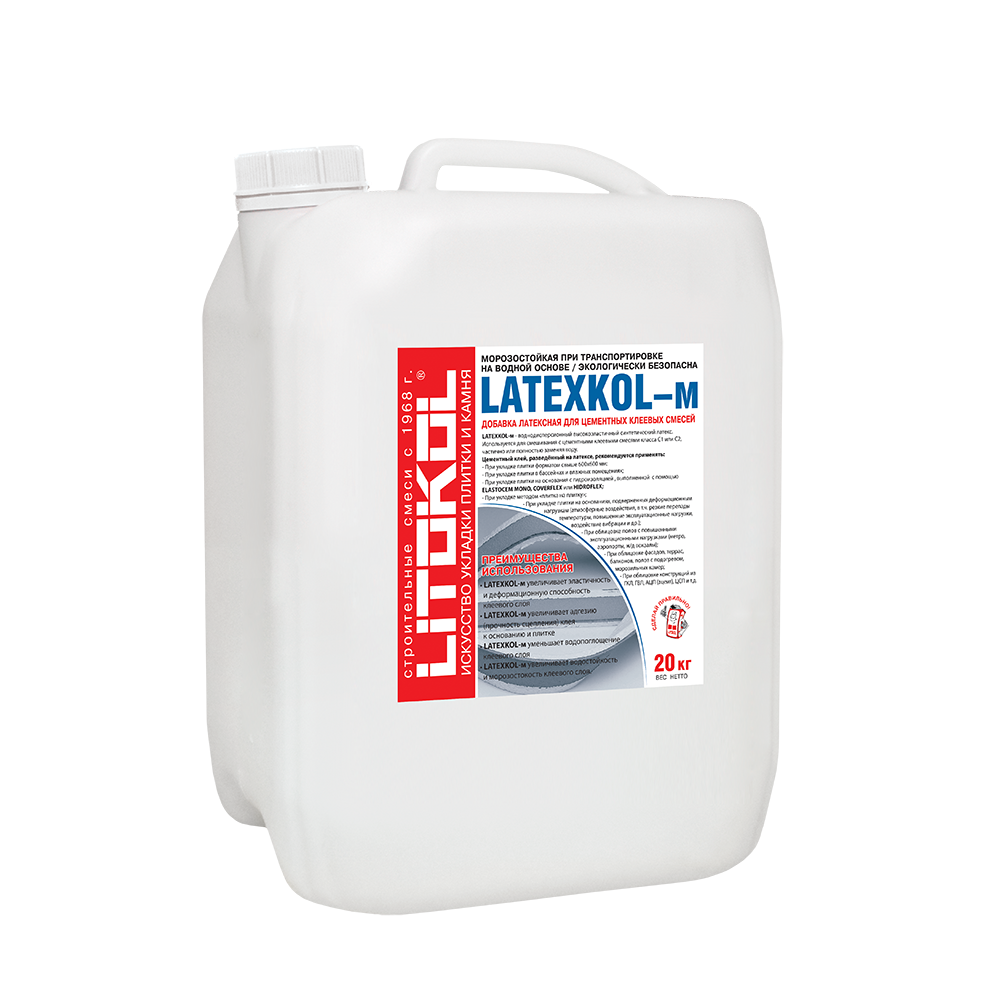 Латексная добавка LITOKOL LATEXKOL-m, 20 кг