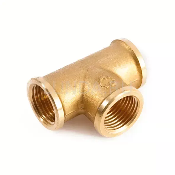 Тройник латунный 1 1/4" ВР, STOUT
