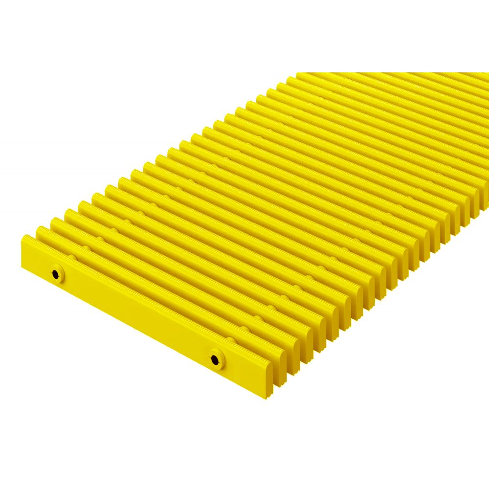 Решетка переливного лотка EMCO 723/22, 100-150 мм, желтая