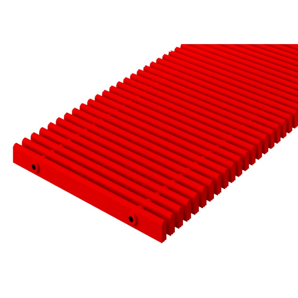 Решетка переливного лотка EMCO 723/22, 100-150 мм, красная