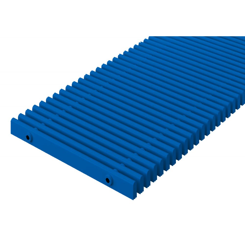 Решетка переливного лотка EMCO 723/25, 100-150 мм, синяя