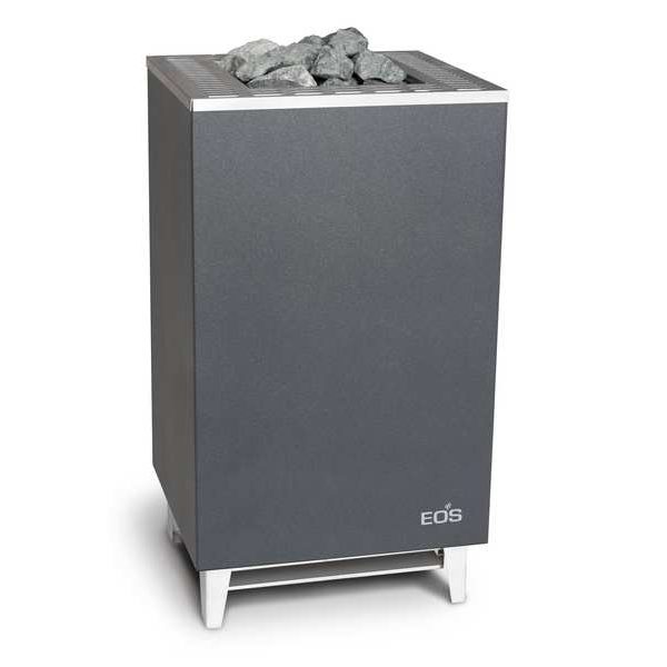 Напольная печь для сауны EOS Cubo, 720 х 400 х 385 мм, 400 В 3N AC, 7,5 кВт, антрацит