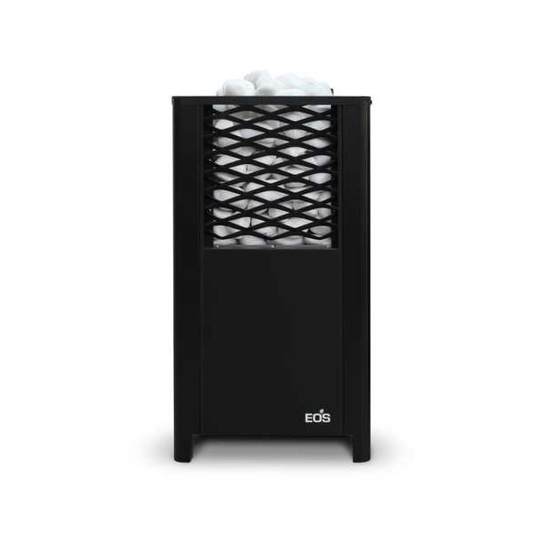 Напольная печь для сауны EOS FinnRock black, 760 х 413 х 385 мм, 400 В 3N AC, 9,0 кВт