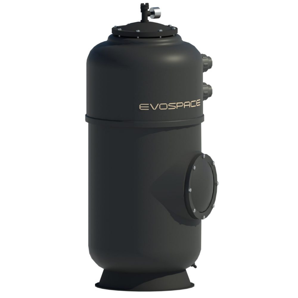 Фильтр Evo Cosmo Pro, d= 500 мм, DN40, засыпка - 600 мм, H = 1100 мм, звезда, серв. окно, без кл.
