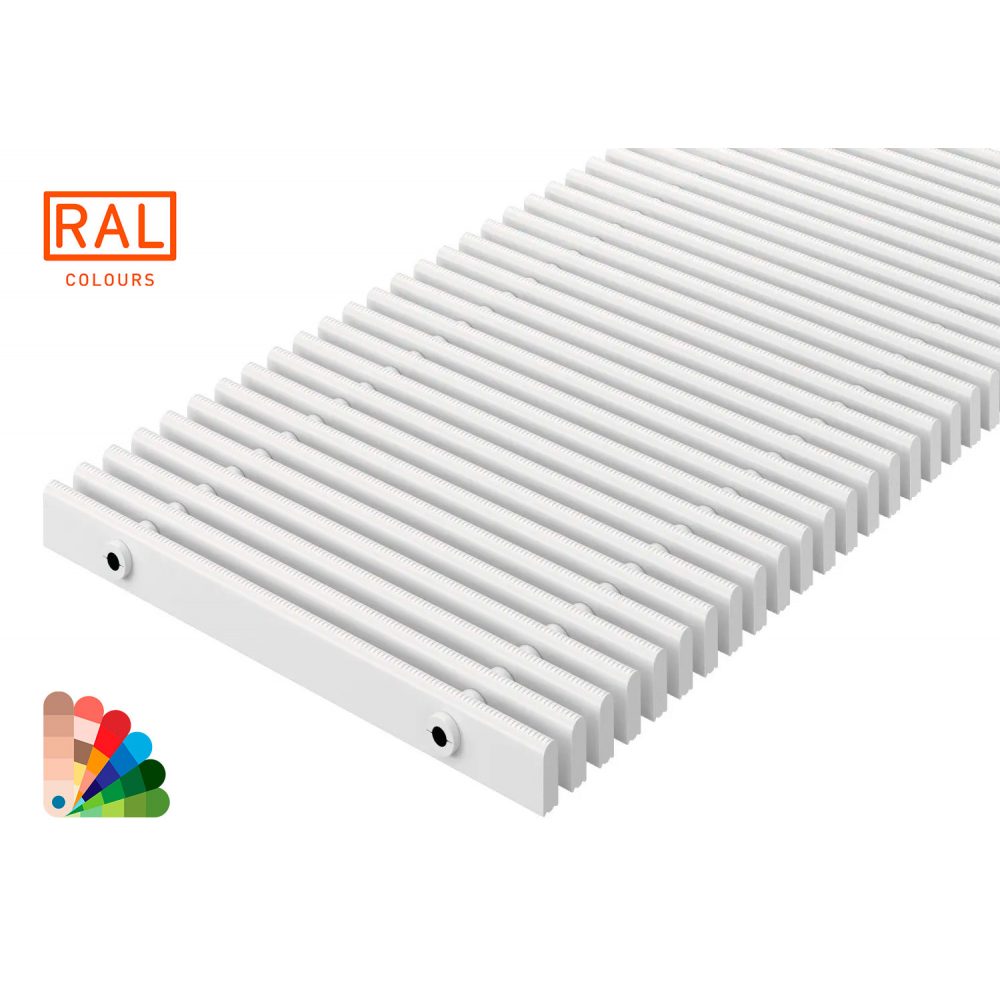 Решетка переливного лотка EMCO 723/35, 361-380 мм, под окрас в цвет RAL