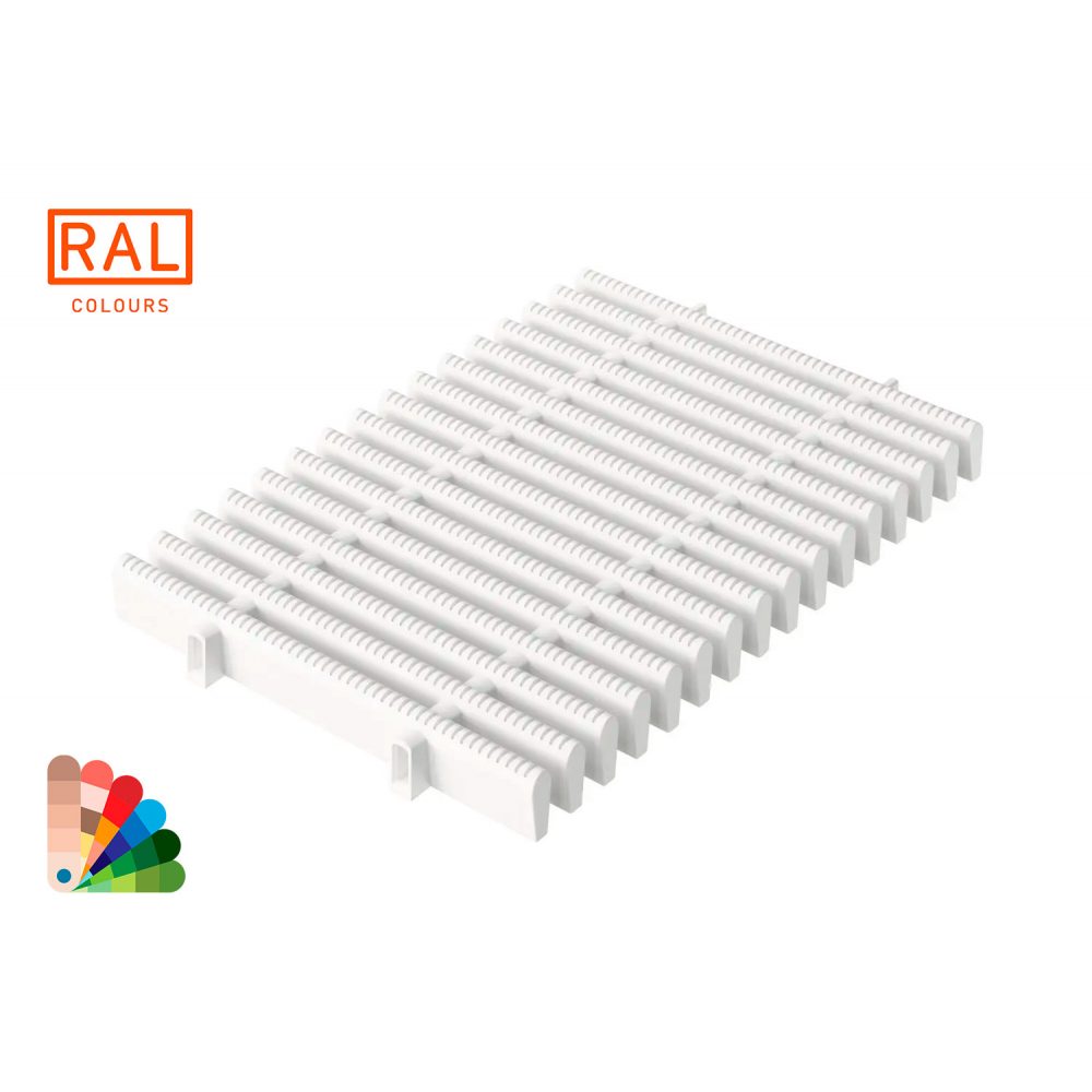 Изготовление переливной решетки EMCO 760 в цвете RAL (индивидуальный заказ)