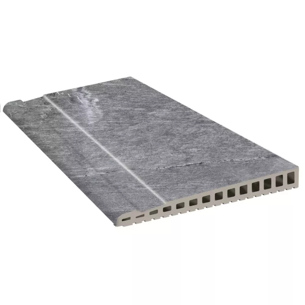 Борт Exagres BORDE DESBORDANTE IMPERIAL CENIZA (пепельно-серый), 28x66,5 см, пер. басс.