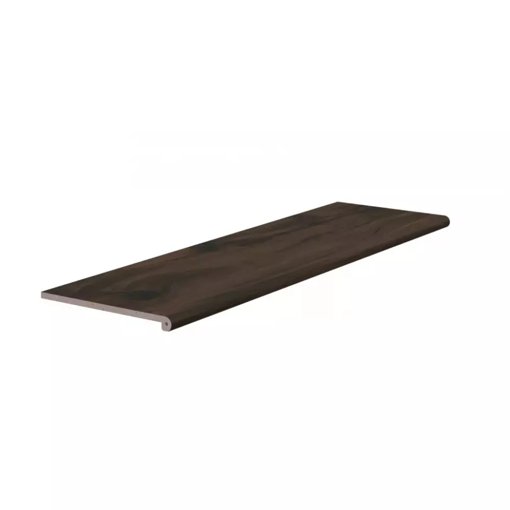 Ступень Exagres PELDANO ML LIZANA NOGAL (ореховое дерево), анти-слип, 33x150x4 см