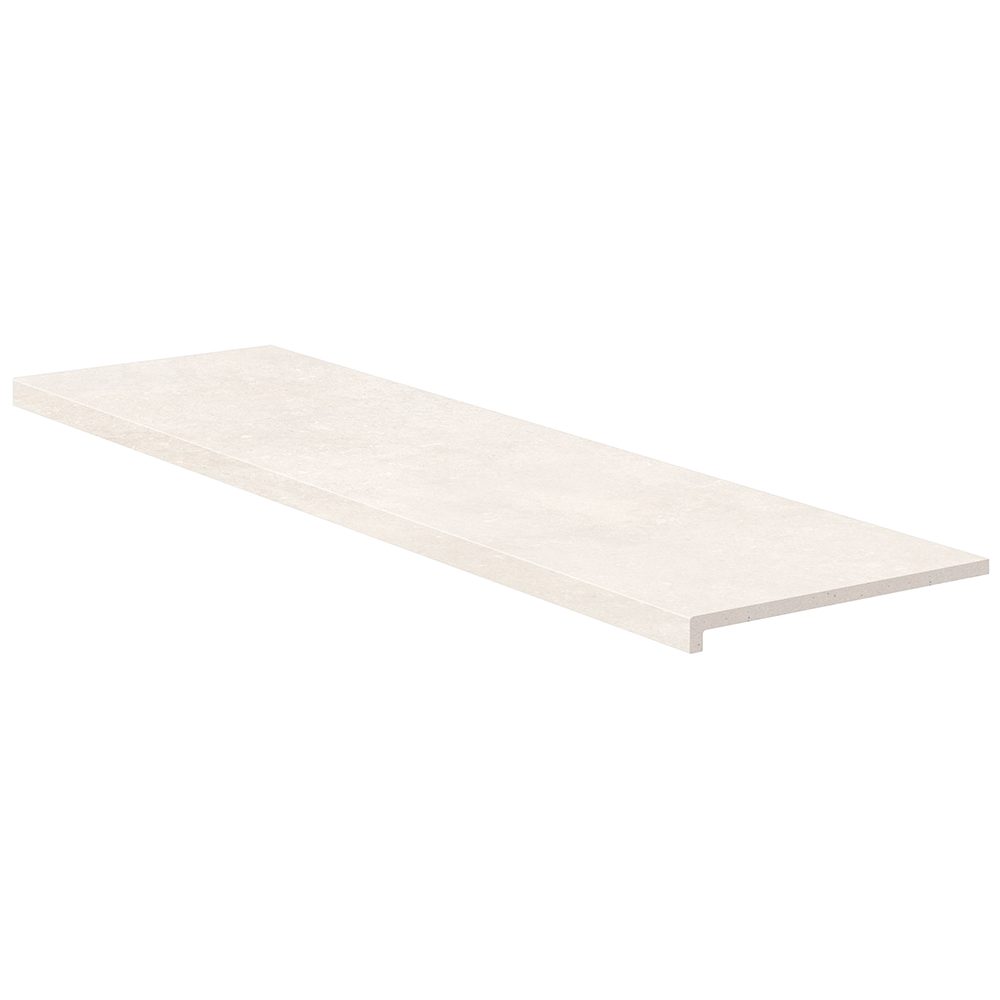 Ступень прямая верхняя Exagres PELDAÑO RECTO PROVENZA BIANCO (слоновая кость), 33x120x3 см