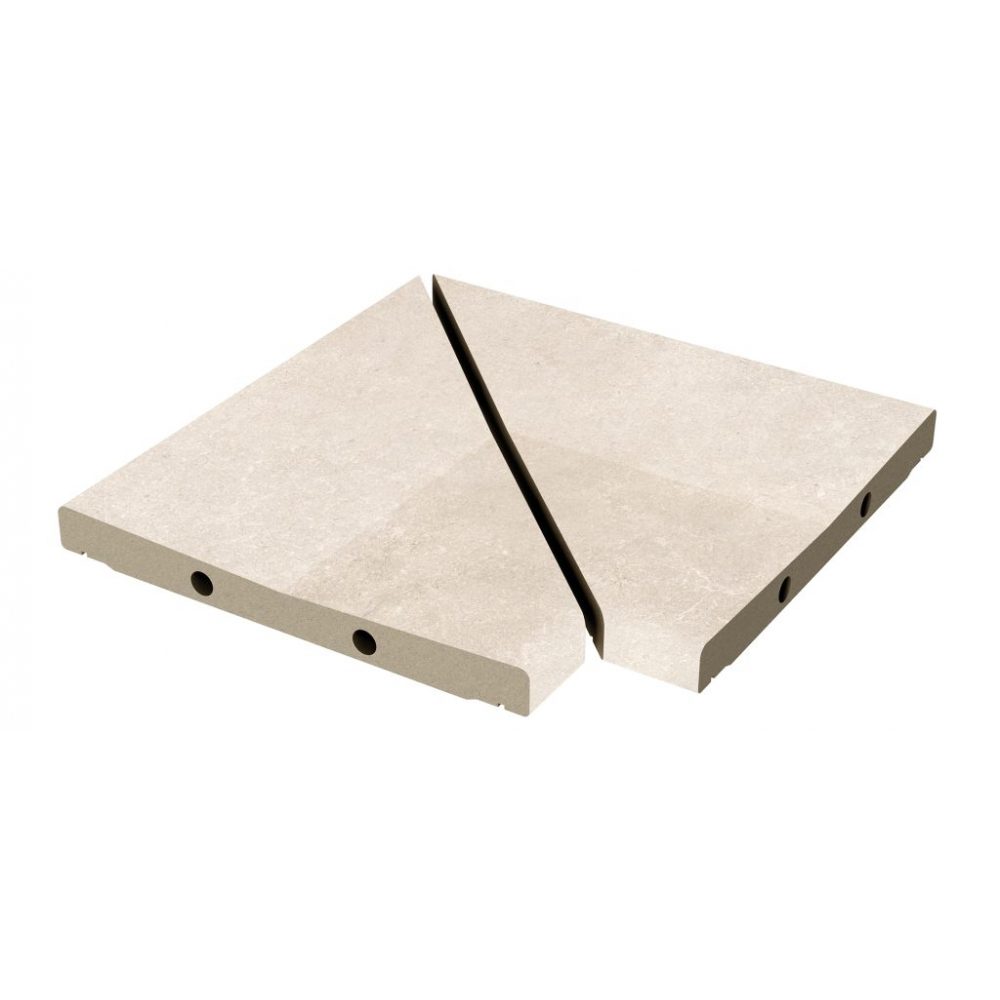 Угол решетки Exagres ANGULO REJILLA MODULAR PROVENZA NAVONA (бежевый), 30x30 см