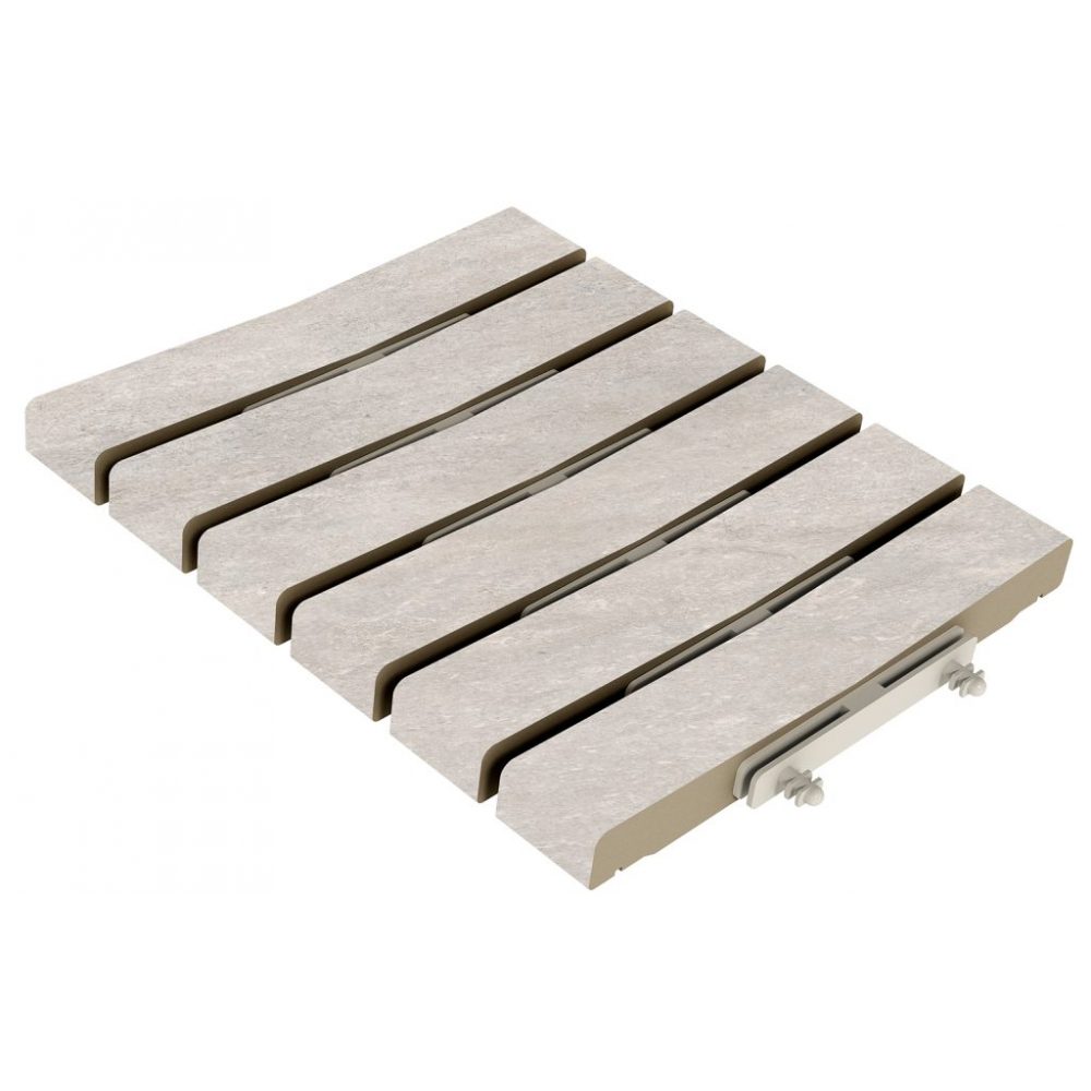 Решетка модульная Exagres REJILLA MODULAR PROVENZA GRIGIO (светло-серая), 24,5x30 см