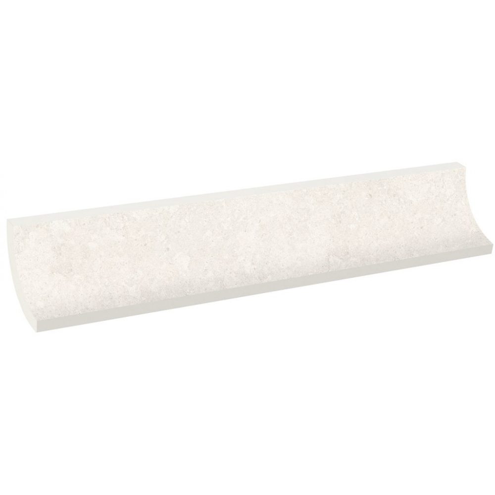 Кромка Exagres MEDIA CAÑA BEDFORD WHITE (белая), 7,7x66,5 см
