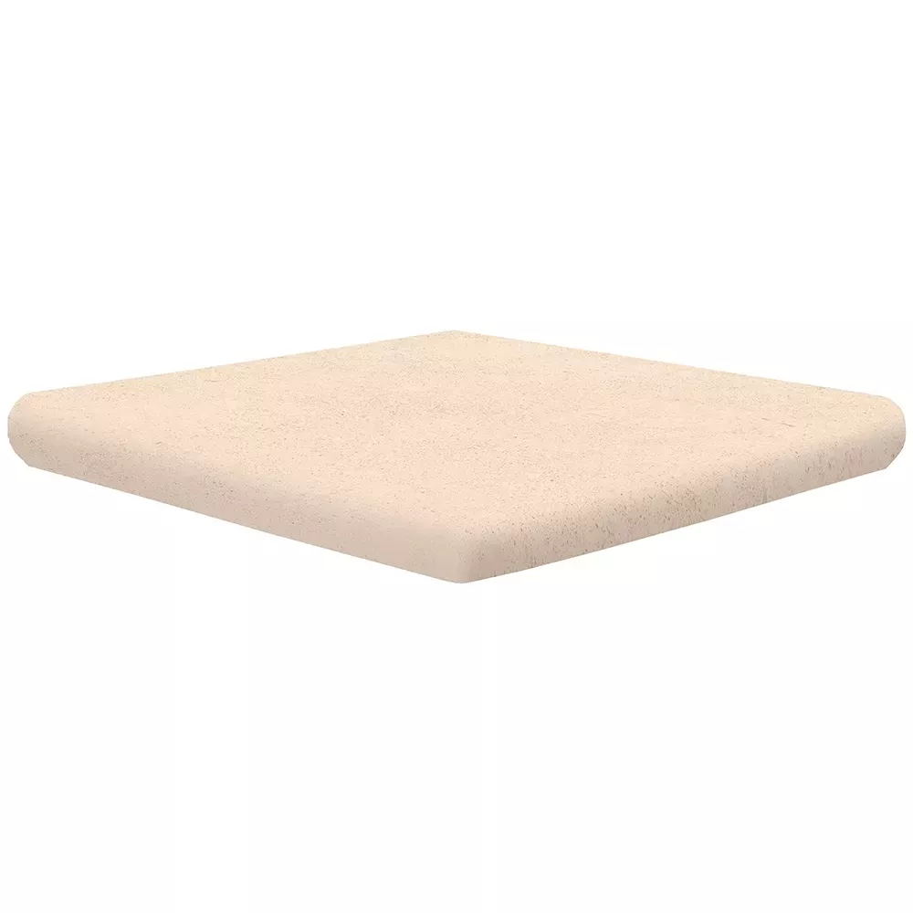 Ступень угловая Exagres CARTABON ML ESSENZA SABBIA (бежевая), анти-слип, 33x33x4 см