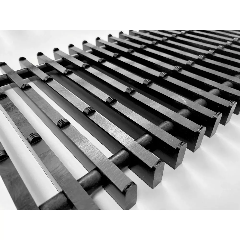 Решетка переливного лотка EMCO 723/27 Design, 201-250 мм, черная