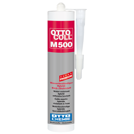 M500 Водостойкий гибридный клей-герметик премиум класса (белый)