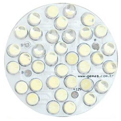 Лампа Mini LED, цвет - RGB, 360 Лм (LED - 5 мм  36 round LED), 12 В/2,8 Вт, без встроенной платы упр