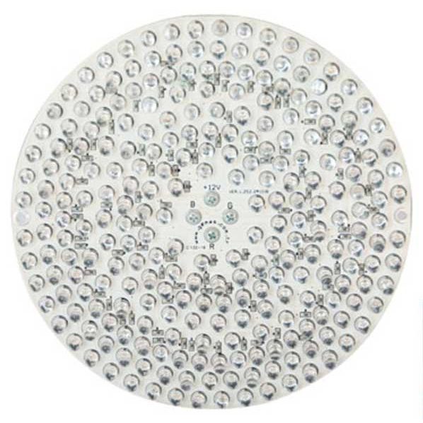 Лампа LED PAR56 цвет RGB - 5040 Лм , (LED - 5 мм  504 round LED), 12 В/41 Вт, со встроенной платой у