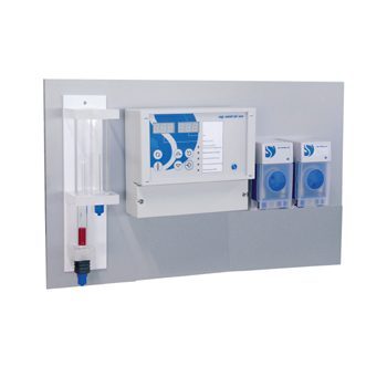 WG Control 100 Chlor (Rx, pH), c управлением фильтрацией, контролем измерительной воды, 2 дозировочн
