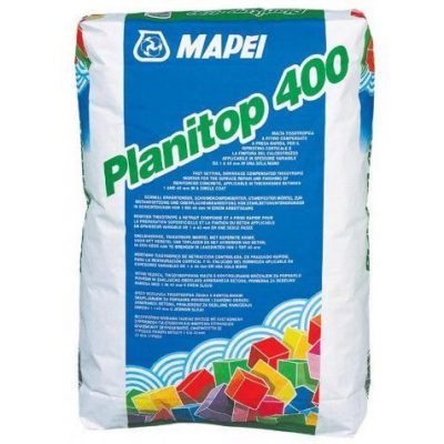 PLANITOP 400, быстрая финиш.шп-ка д/выравнивания и отделки бетона, 25 кг