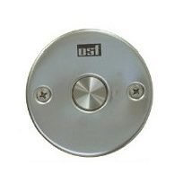 EL-кнопка с круглой рамкой (пьезокнопка), нерж. cталь, кабель 1,5 м, IP-68 (Hugo Lahme)