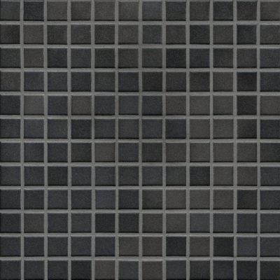 Мозаика серия Fresh 2,4 x 2,4 см Midnight black mix Secura (противоскользящая R10/B)