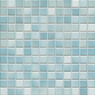 Мозаика серия Fresh 2,4 x 2,4 см Light blue mix Secura (противоскользящая R10/B)