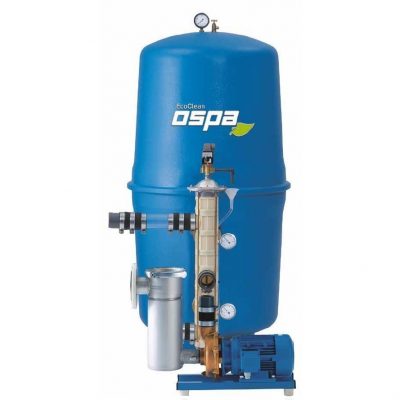 Фильтр Ospa 16 EcoClean AA RG SuperS, 16 м³/ч, 2 насоса из бронзы 400 В / 0,75 кВт
