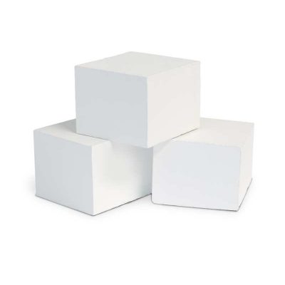 Набор камней кубической формы 20 шт. для печи Mythos S35, белый цвет