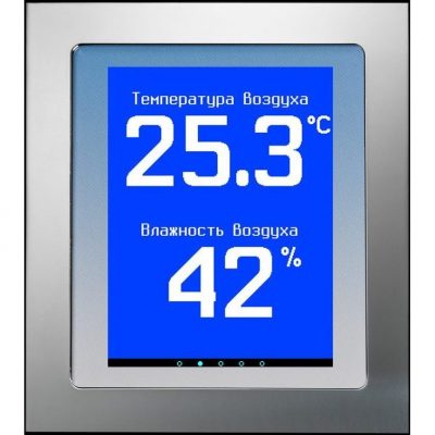 Дисплей Pool-Display T-F-T, t воды и воздуха, относ. влажность воздуха, накладной монтаж