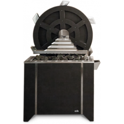 Печь для сауны EOS Goliath с водяной мельницей, 825 x 960 x 470 мм, 400 В 3N AC, 30,0 кВт