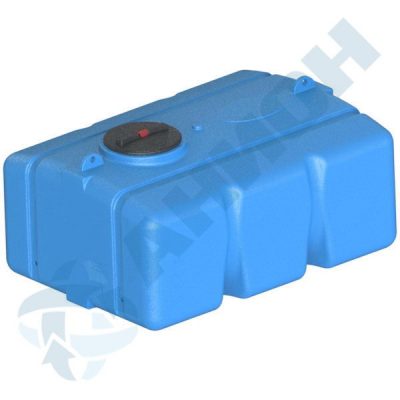 Танк (емкость для воды) 2000 л прямоуг., 1950 x 1435 x 940 мм, крышка с дыхат. клап., синий