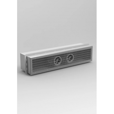 Противоток встраиваемый Poolstream PRO-A, 2 турбины, 3,1 кВт, 580 м3/ч, узкий, AISI 316L