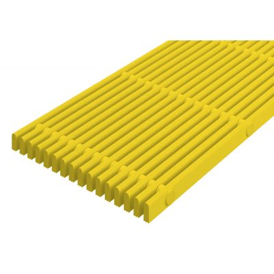 Решетка переливного лотка EMCO 724/35, 100-150 мм, желтая
