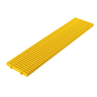 Решетка переливного лотка EMCO 760/22, 110-199 мм, желтая