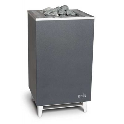 Напольная печь для сауны EOS Cubo, 720 х 400 х 385 мм, 400 В 3N AC, 9,0 кВт, антрацит