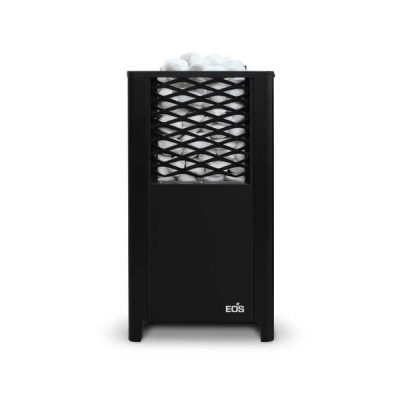 Напольная печь для сауны EOS FinnRock black, 760 х 413 х 385 мм, 400 В 3N AC, 7,5 кВт