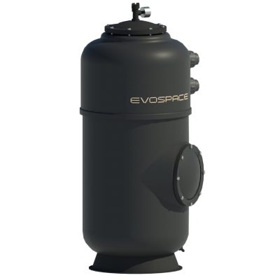 Фильтр Evo Cosmo Pro, d= 500 мм, DN40, засыпка - 600 мм, H = 1100 мм, звезда, серв. окно, без кл.