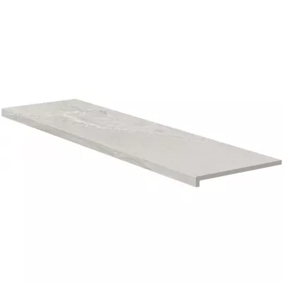 Ступень прямая верхняя Exagres PELDANO RECTO IMPERIAL ARIAN (светло-серая), 33x120x3 см