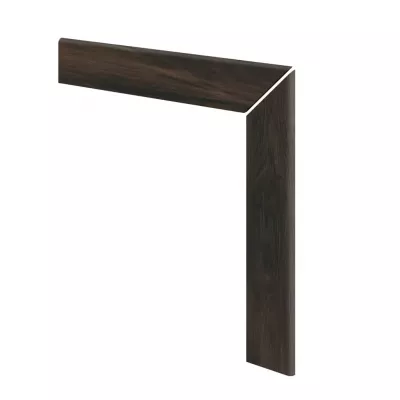 Плинтус для ступеней Exagres ZANQUIN INGLETADO RECTO LIZANA NOGAL (ореховое дерево), 59,6x59,6 см