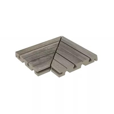 Угол решетки Exagres ANGULO REJILLA LIZANA OLIVO (оливковое дерево), левый/правый, 24.5x33 см